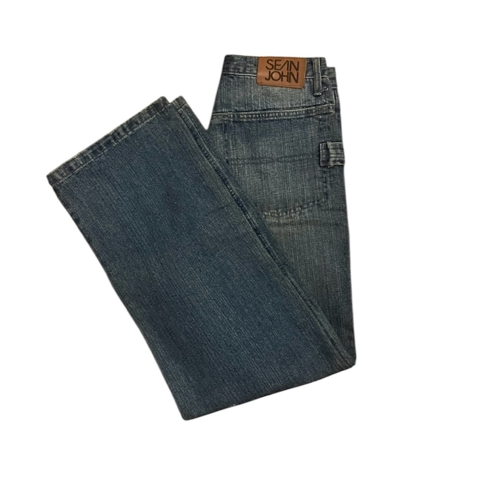 Sean John Men’s Jeans Size 30 Aspen Style HJ52832 100% Cotton Dark Wash